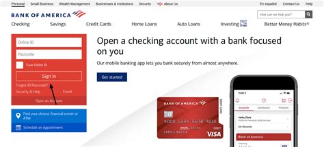 Bank Of America Account Online